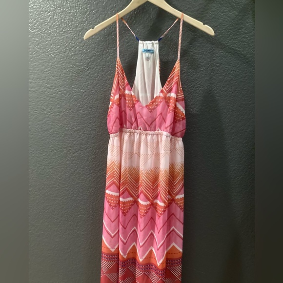 OLD NAVY Multicolor maxi dress, geometric pattern - Picture 2 of 10